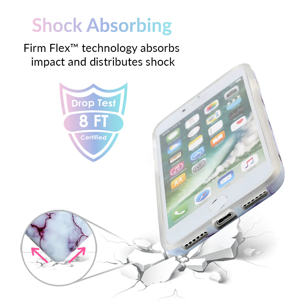 Purple Streak Marble iPhone Case - Image 20