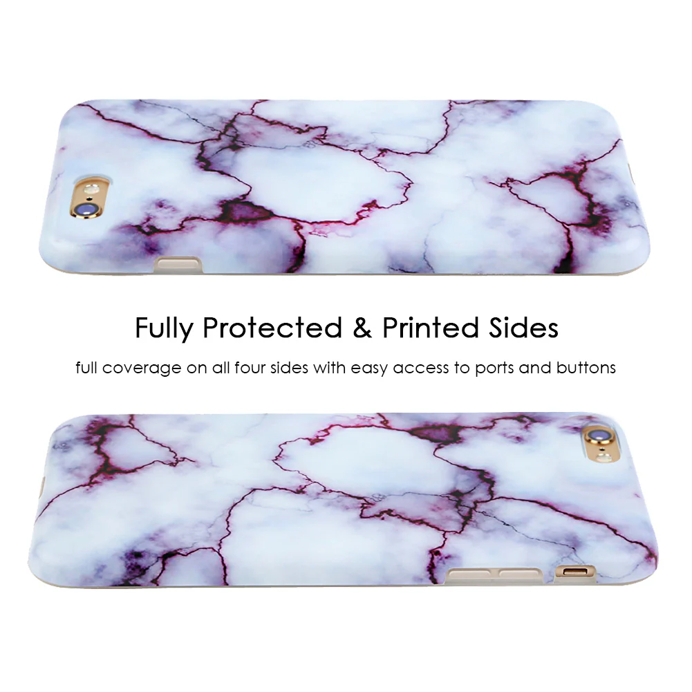 Purple Streak Marble iPhone Case - Image 30