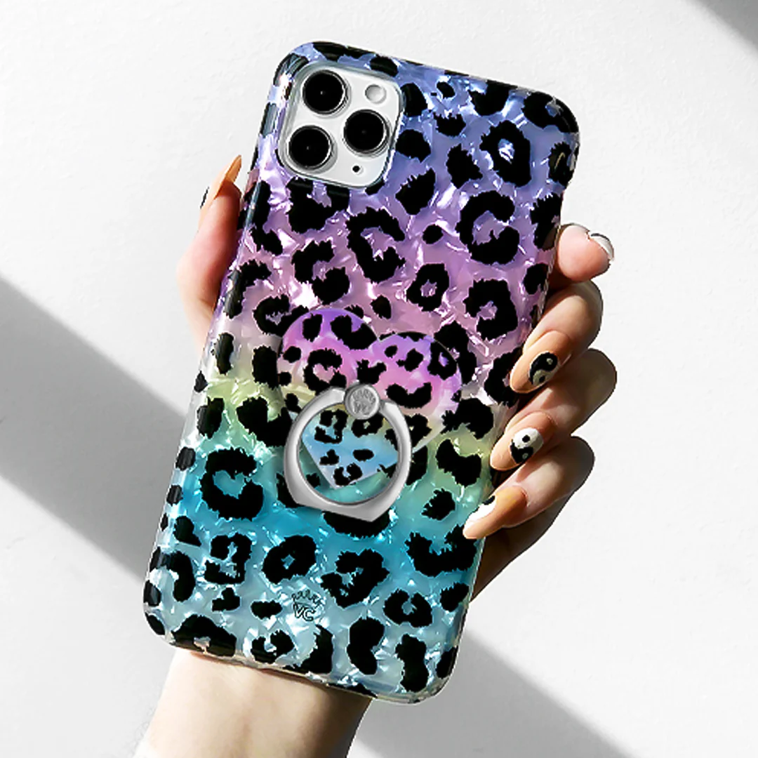 Rainbow Leopard iPhone Case - Image 44