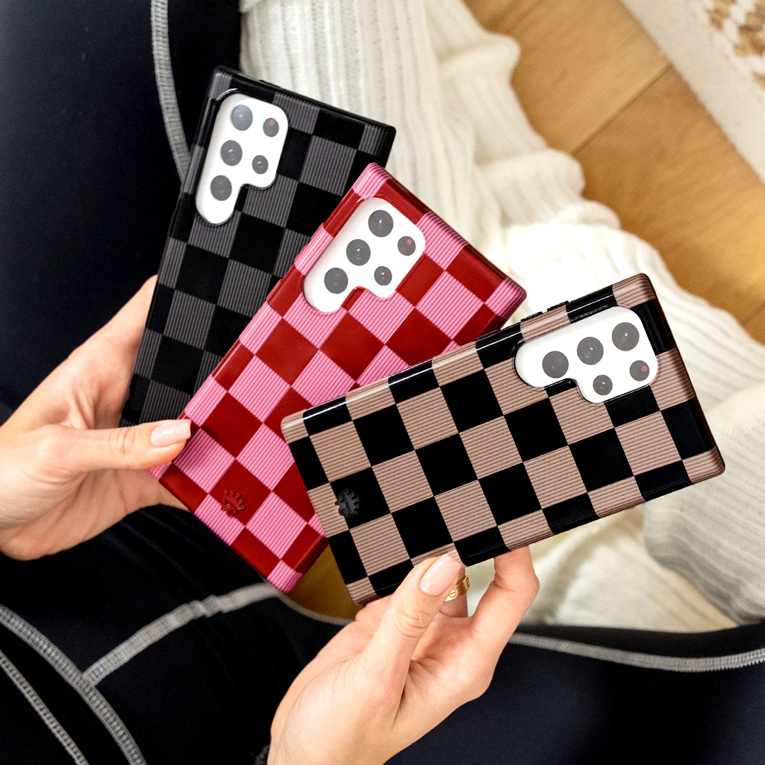 Rose Vibe Checkered Samsung Case - Image 14