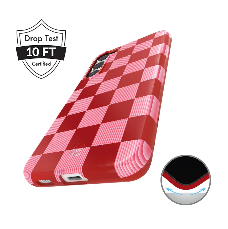 Rose Vibe Checkered Samsung Case - Image 23