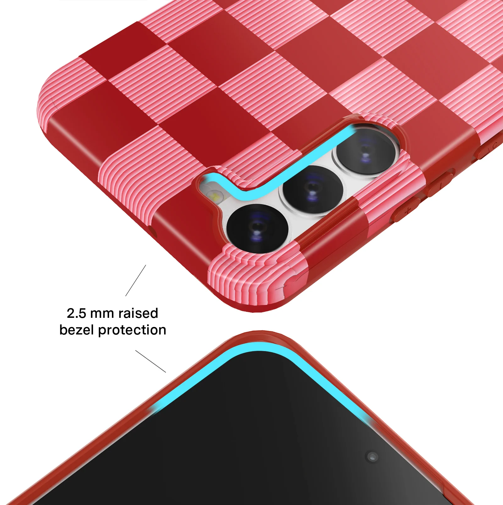 Rose Vibe Checkered Samsung Case - Image 27