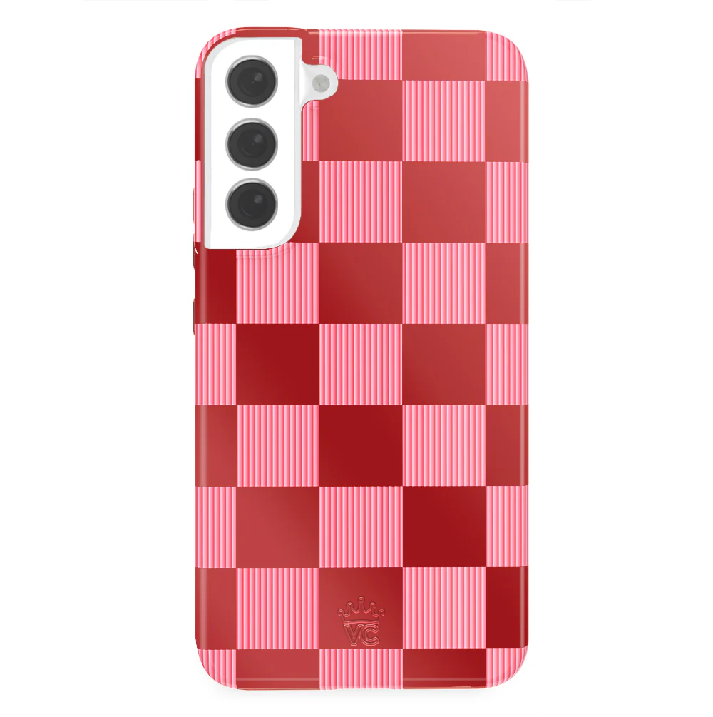 Rose Vibe Checkered Samsung Case - Image 55