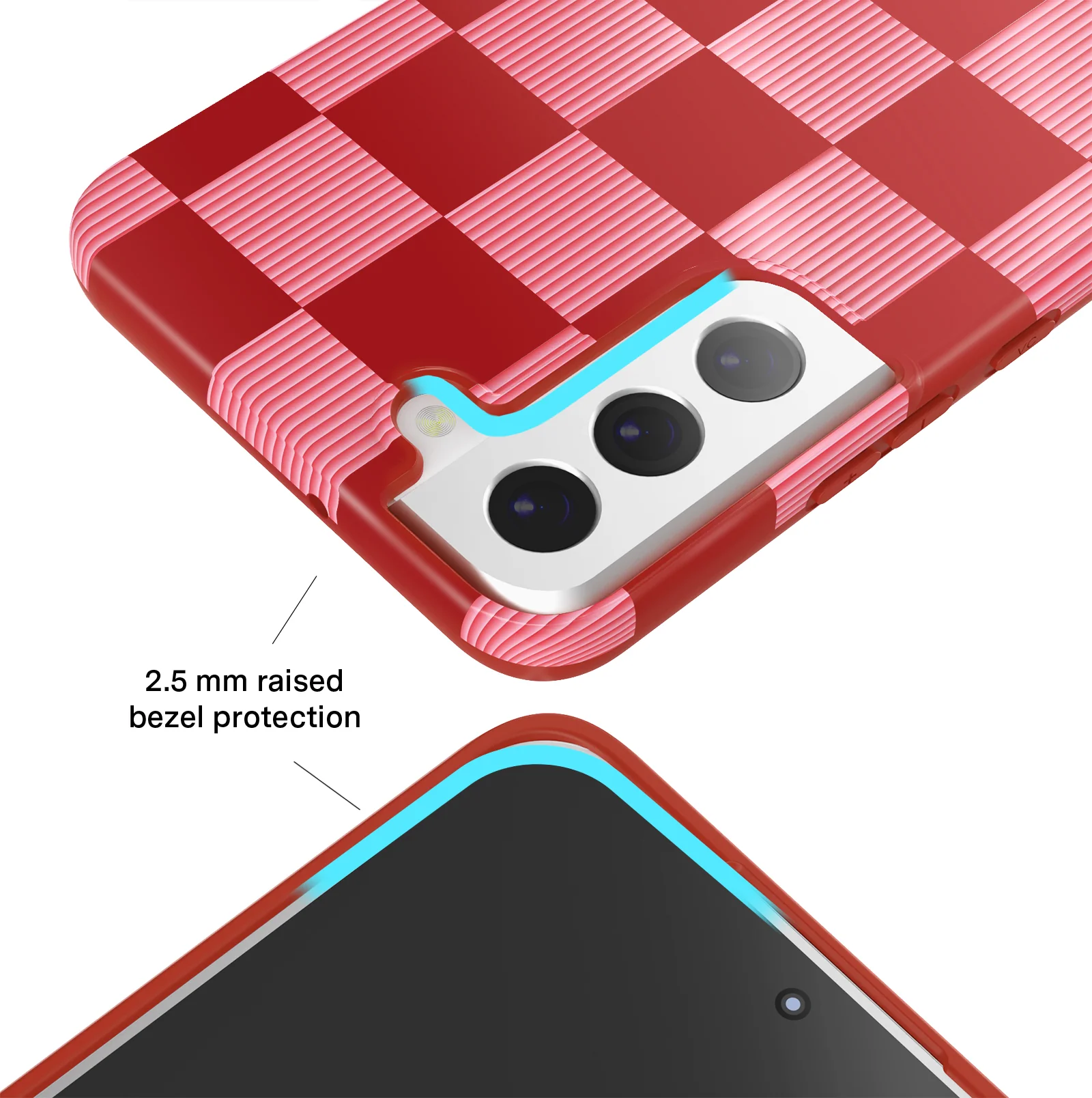 Rose Vibe Checkered Samsung Case - Image 57