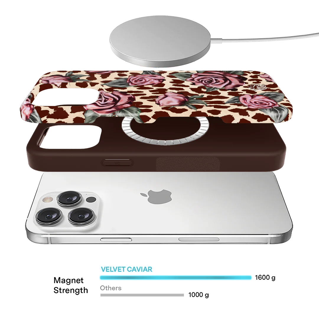 Rosy Leopard iPhone Case - Image 100