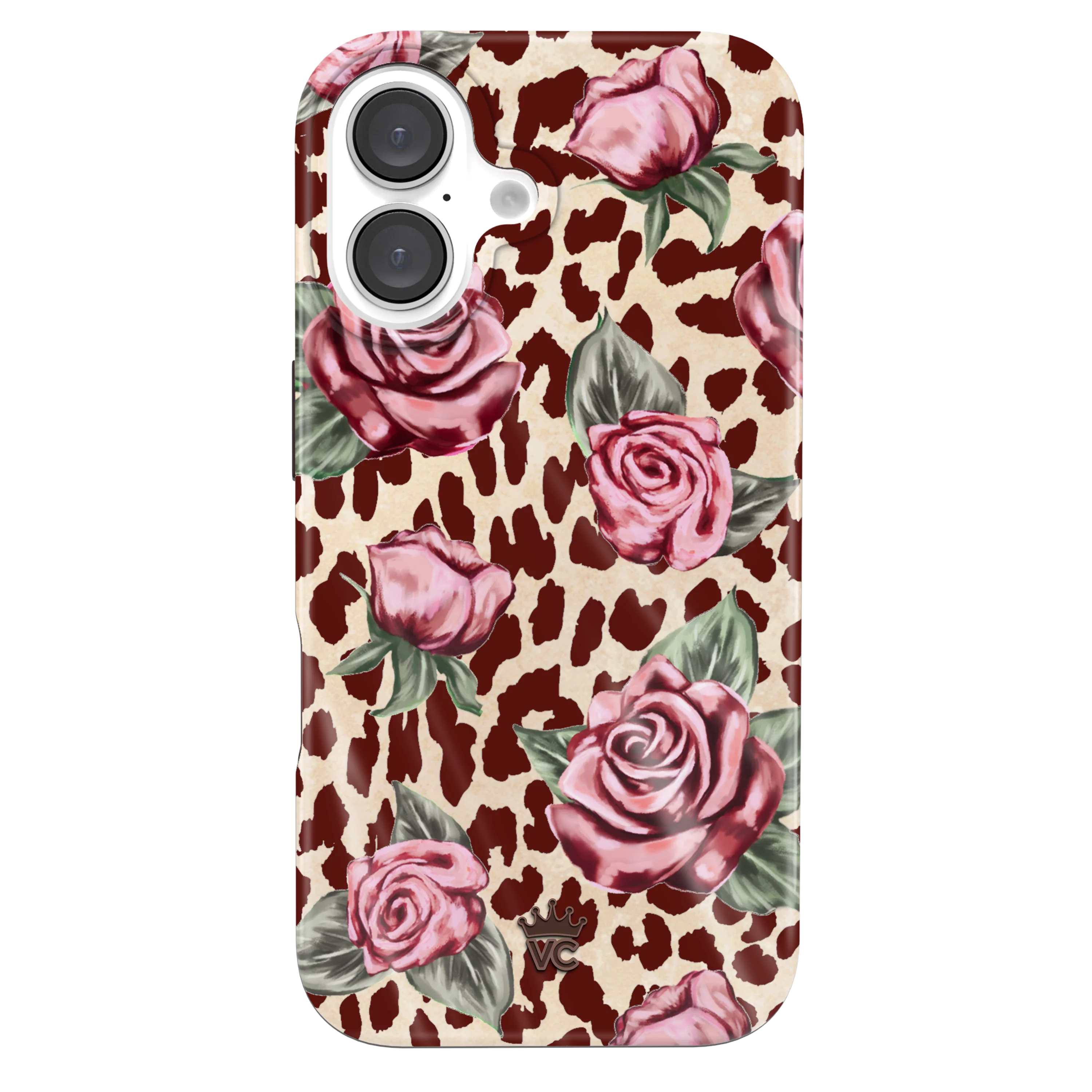 Rosy Leopard iPhone Case - Image 19