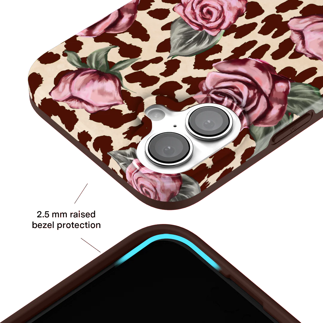 Rosy Leopard iPhone Case - Image 21