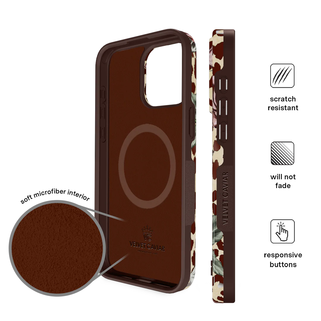 Rosy Leopard iPhone Case - Image 30
