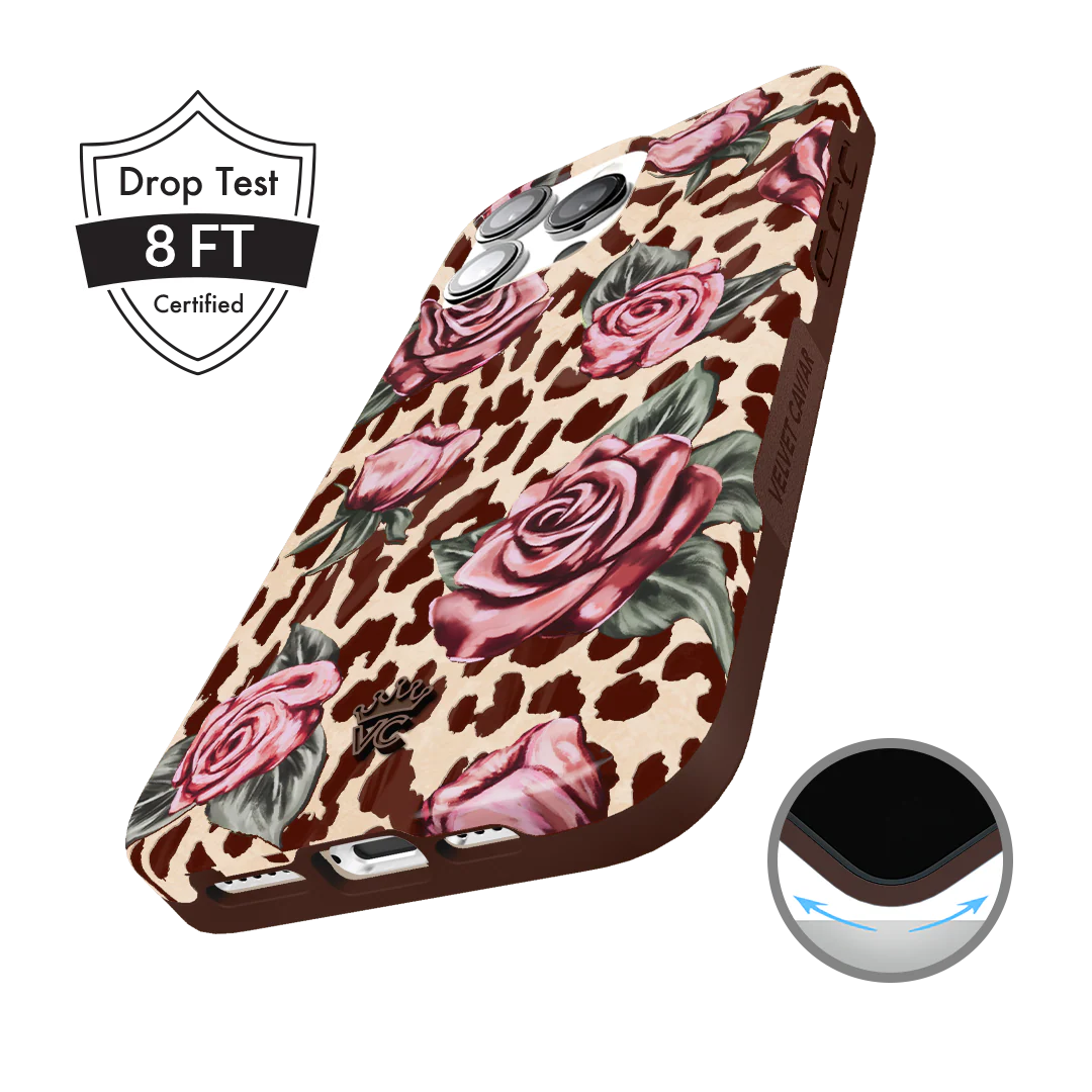 Rosy Leopard iPhone Case - Image 35