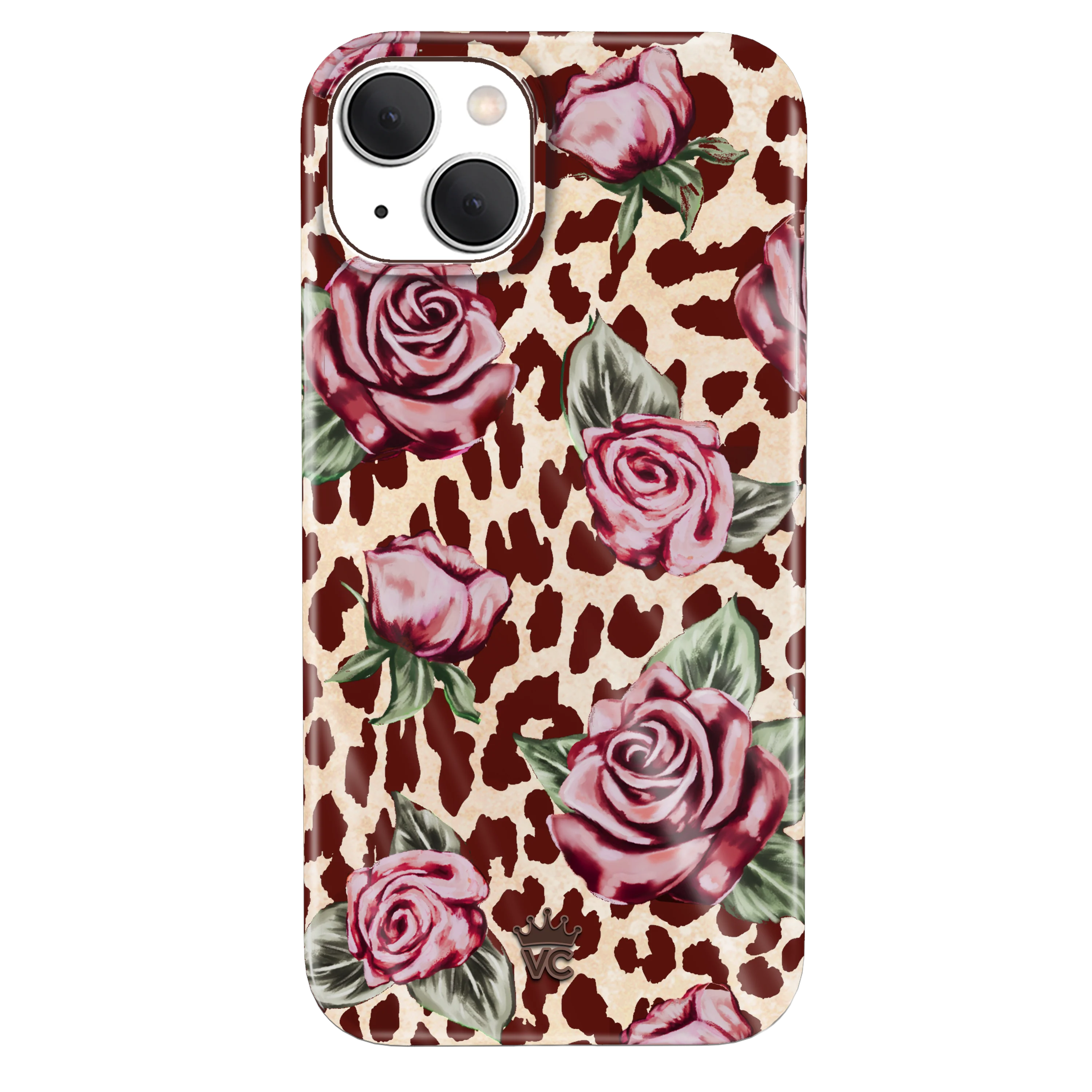 Rosy Leopard iPhone Case - Image 37