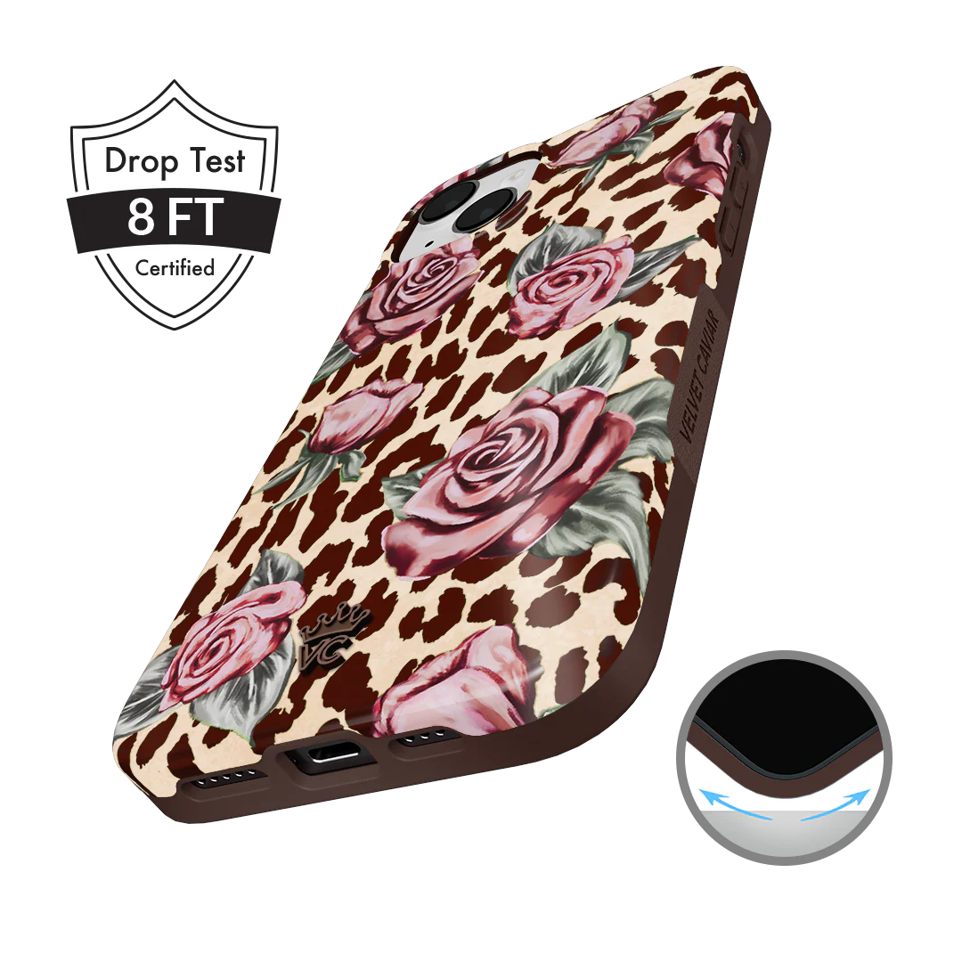Rosy Leopard iPhone Case - Image 47