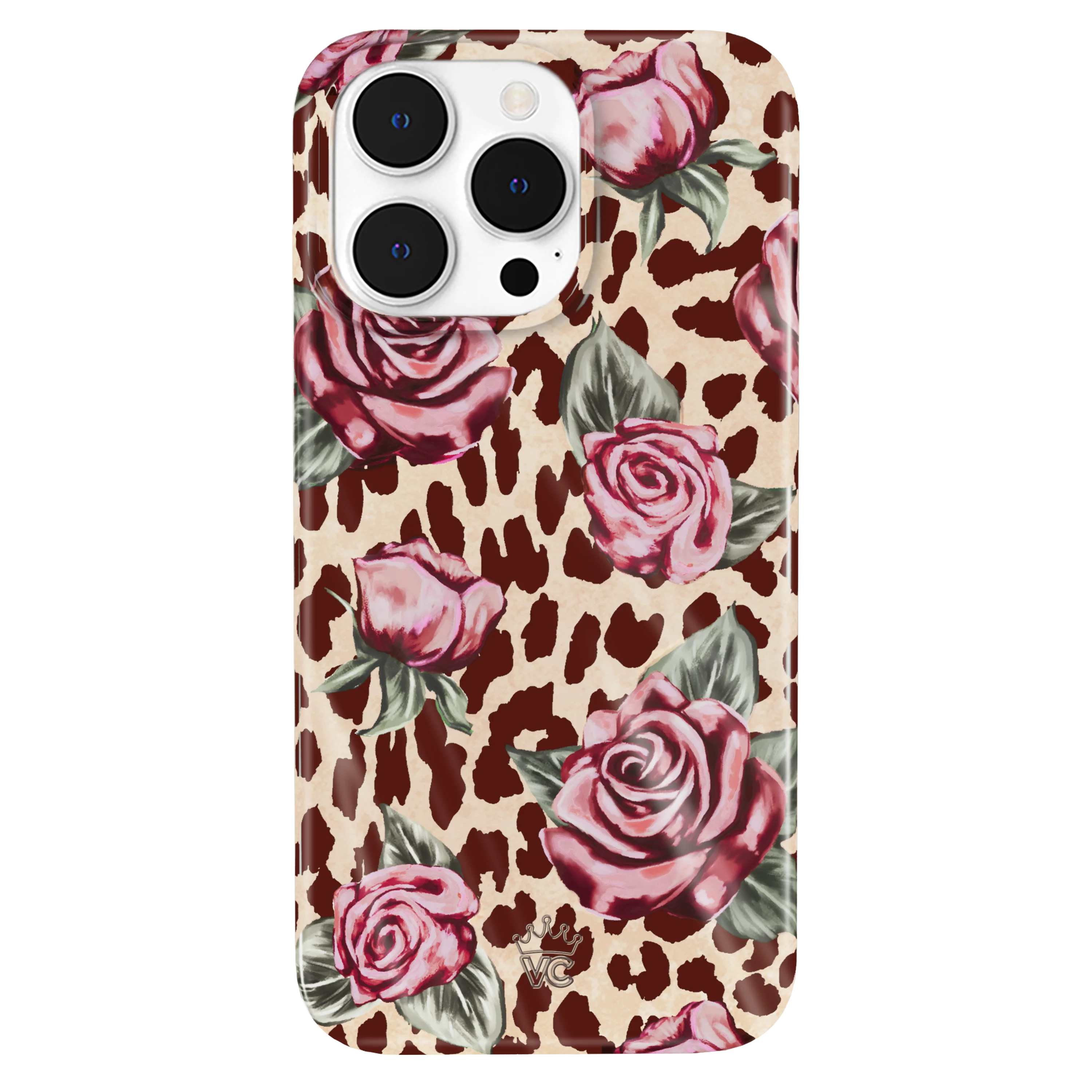 Rosy Leopard iPhone Case - Image 55