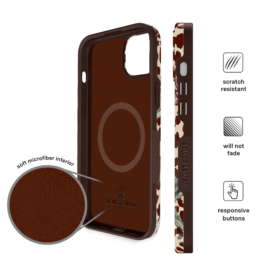 Rosy Leopard iPhone Case - Image 66