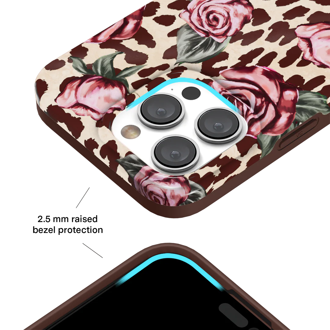 Rosy Leopard iPhone Case - Image 75