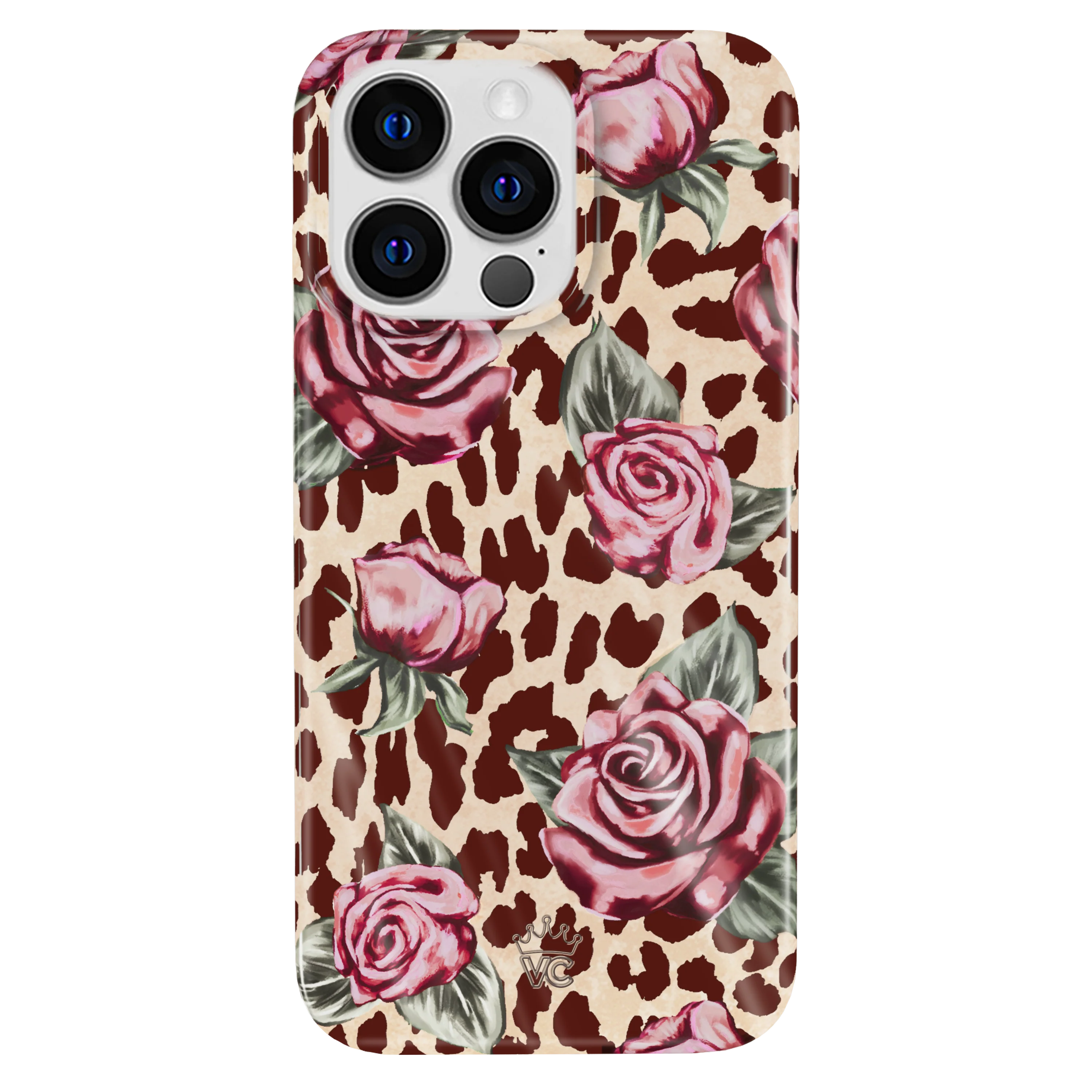 Rosy Leopard iPhone Case - Image 91