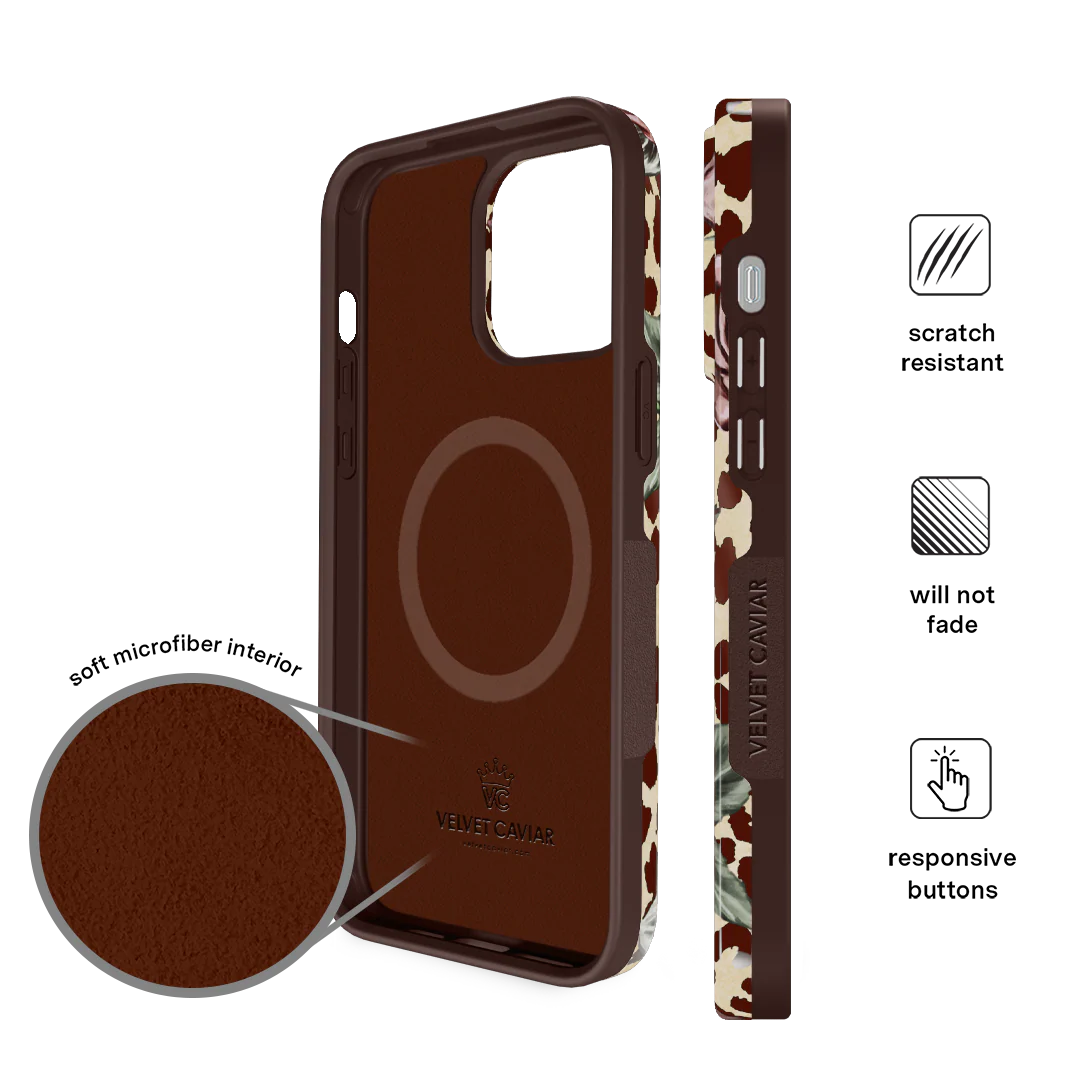 Rosy Leopard iPhone Case - Image 96
