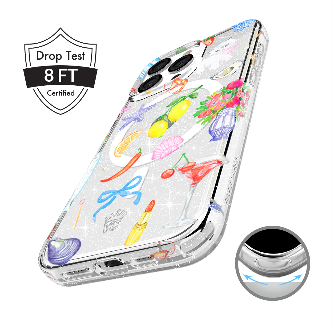 Dolce Vita Glitter iPhone Case - Image 35