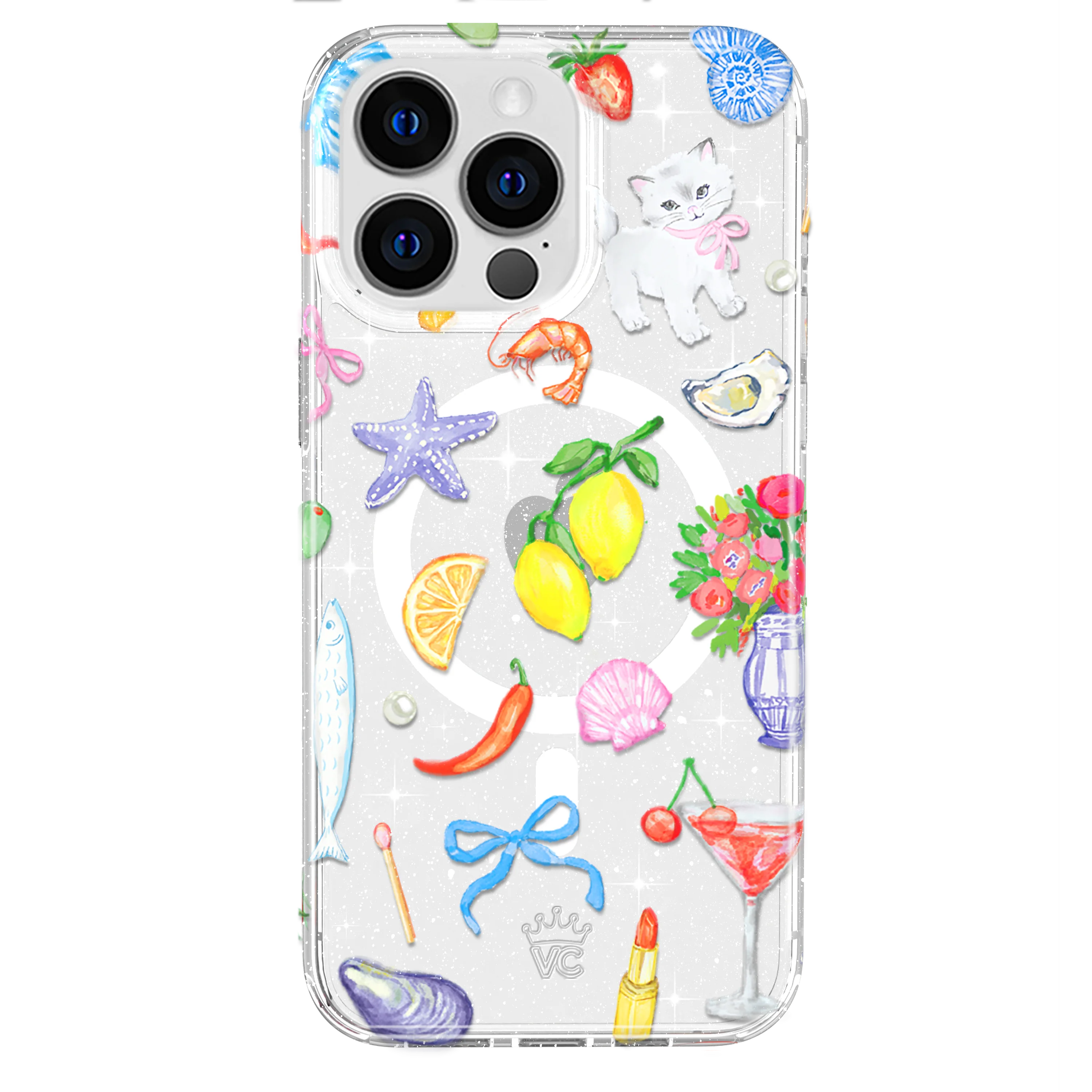 Dolce Vita Glitter iPhone Case - Image 49