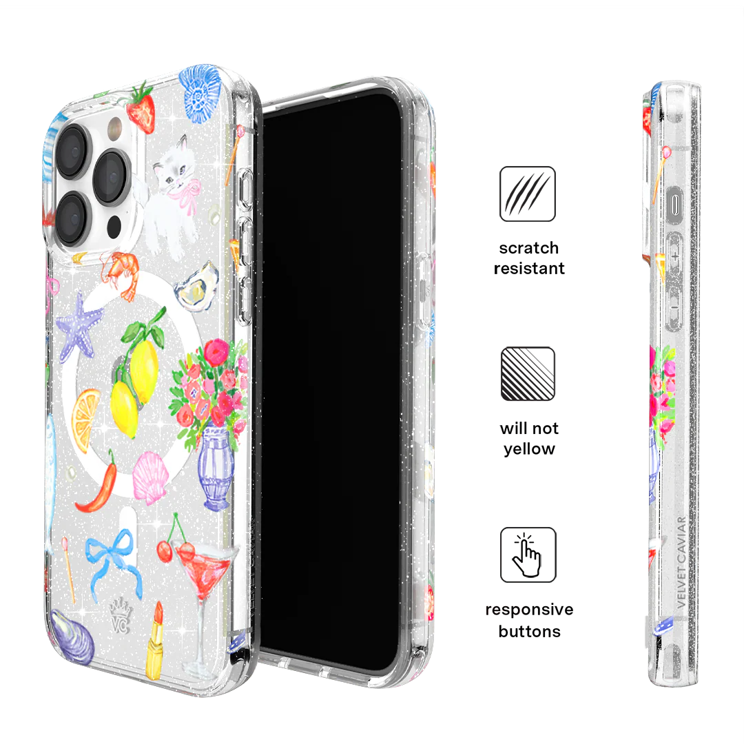 Dolce Vita Glitter iPhone Case - Image 6