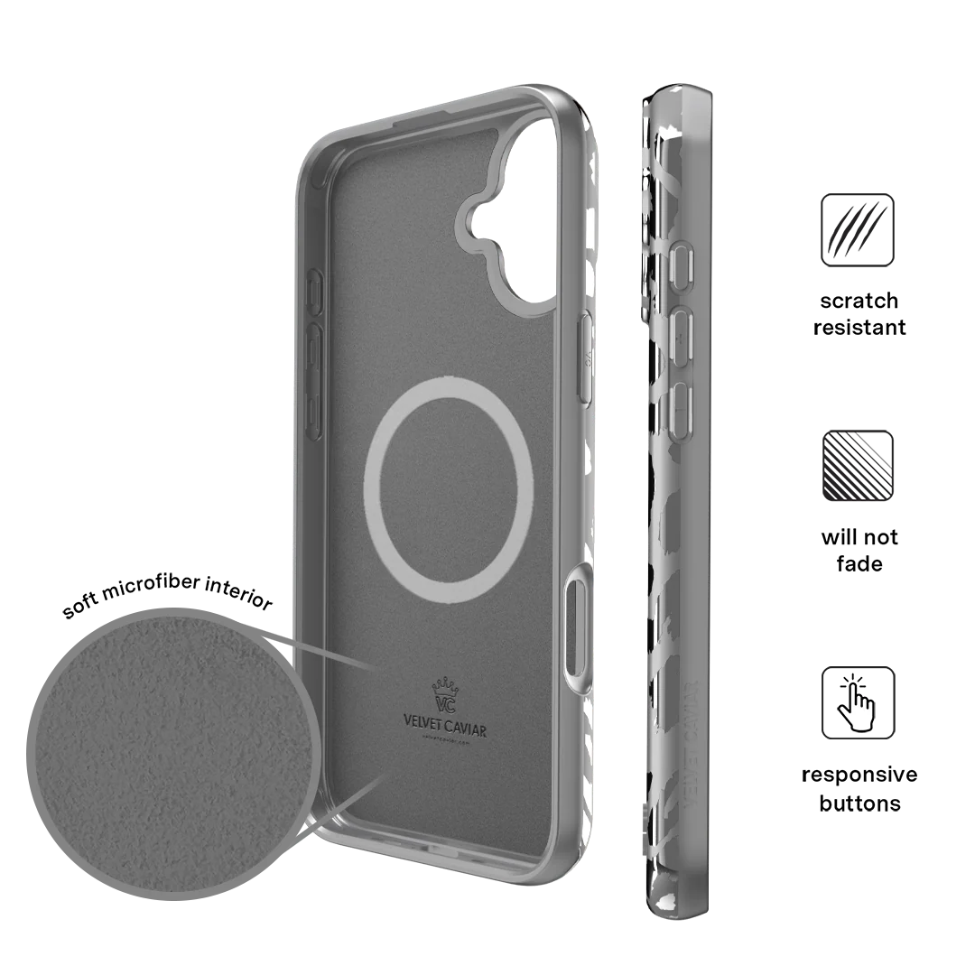 Chrome Leopard iPhone Case - Image 123