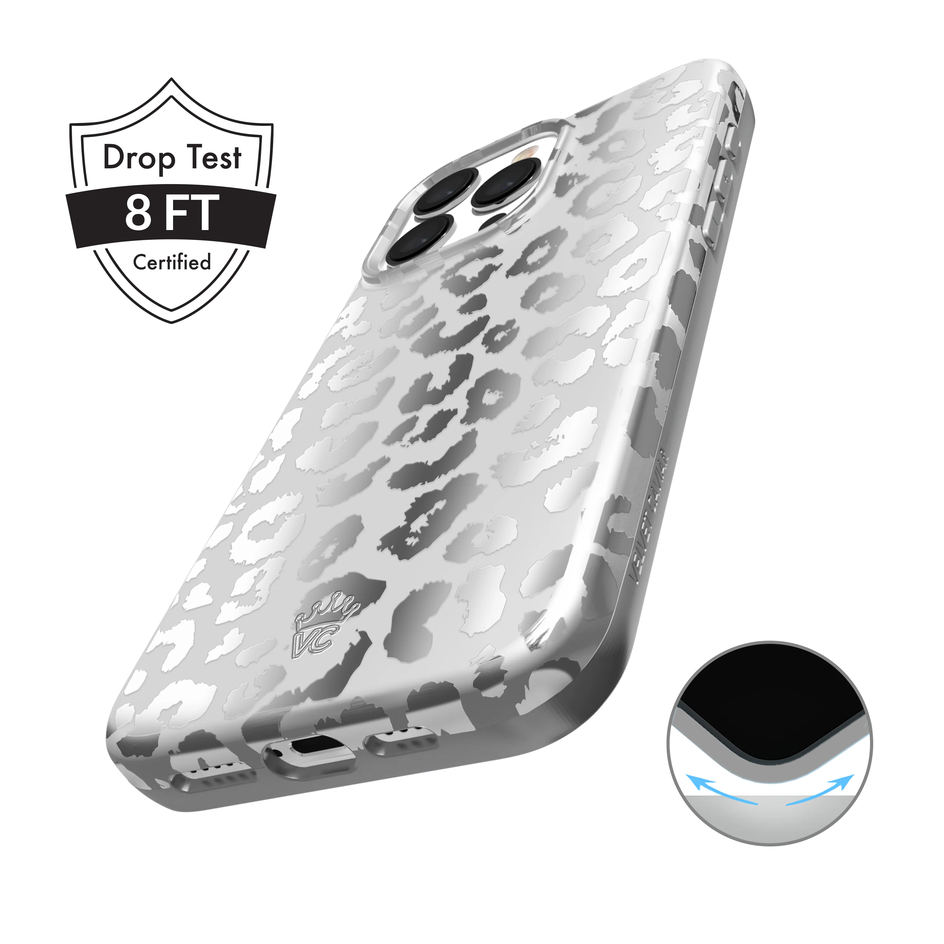 Chrome Leopard iPhone Case - Image 35