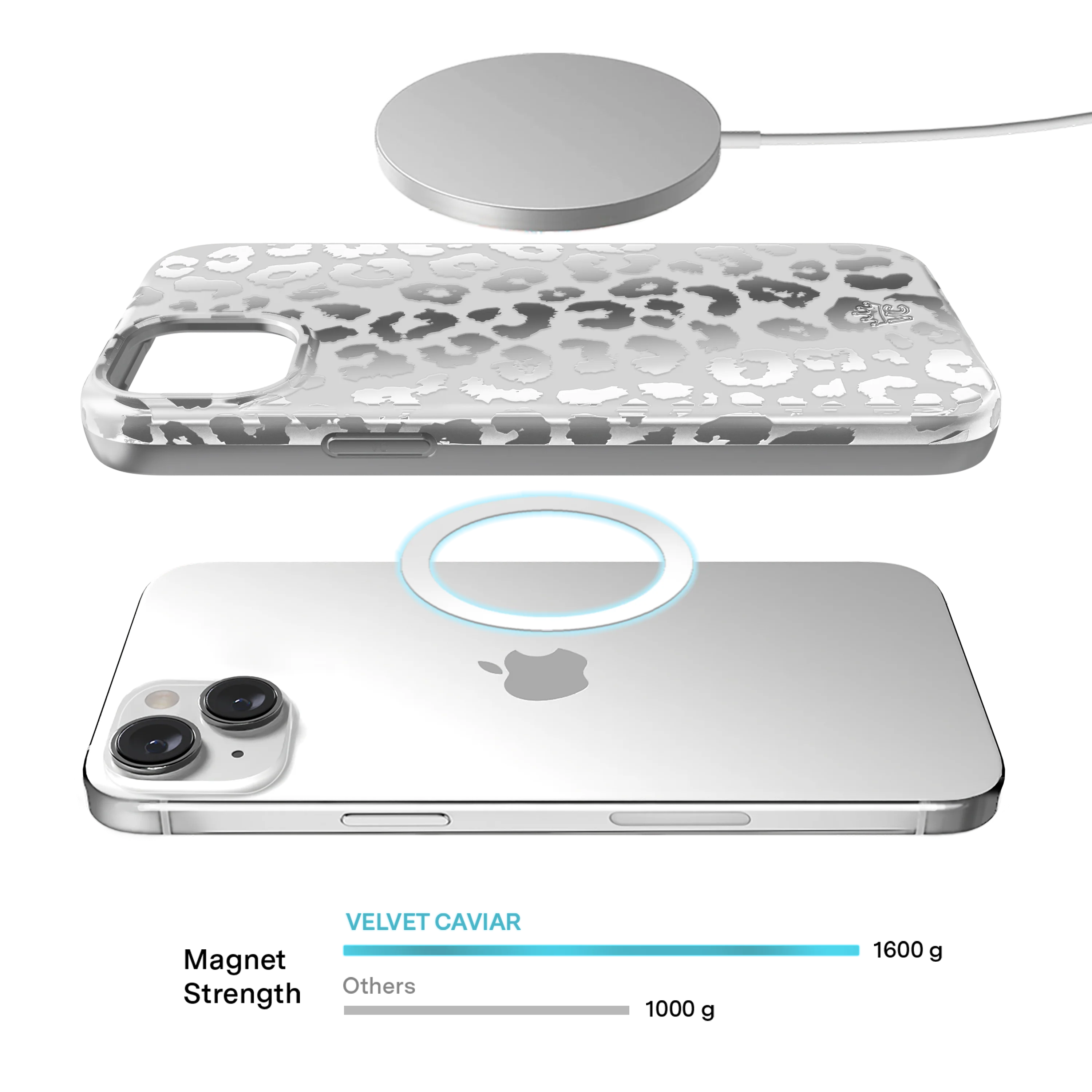 Chrome Leopard iPhone Case - Image 64