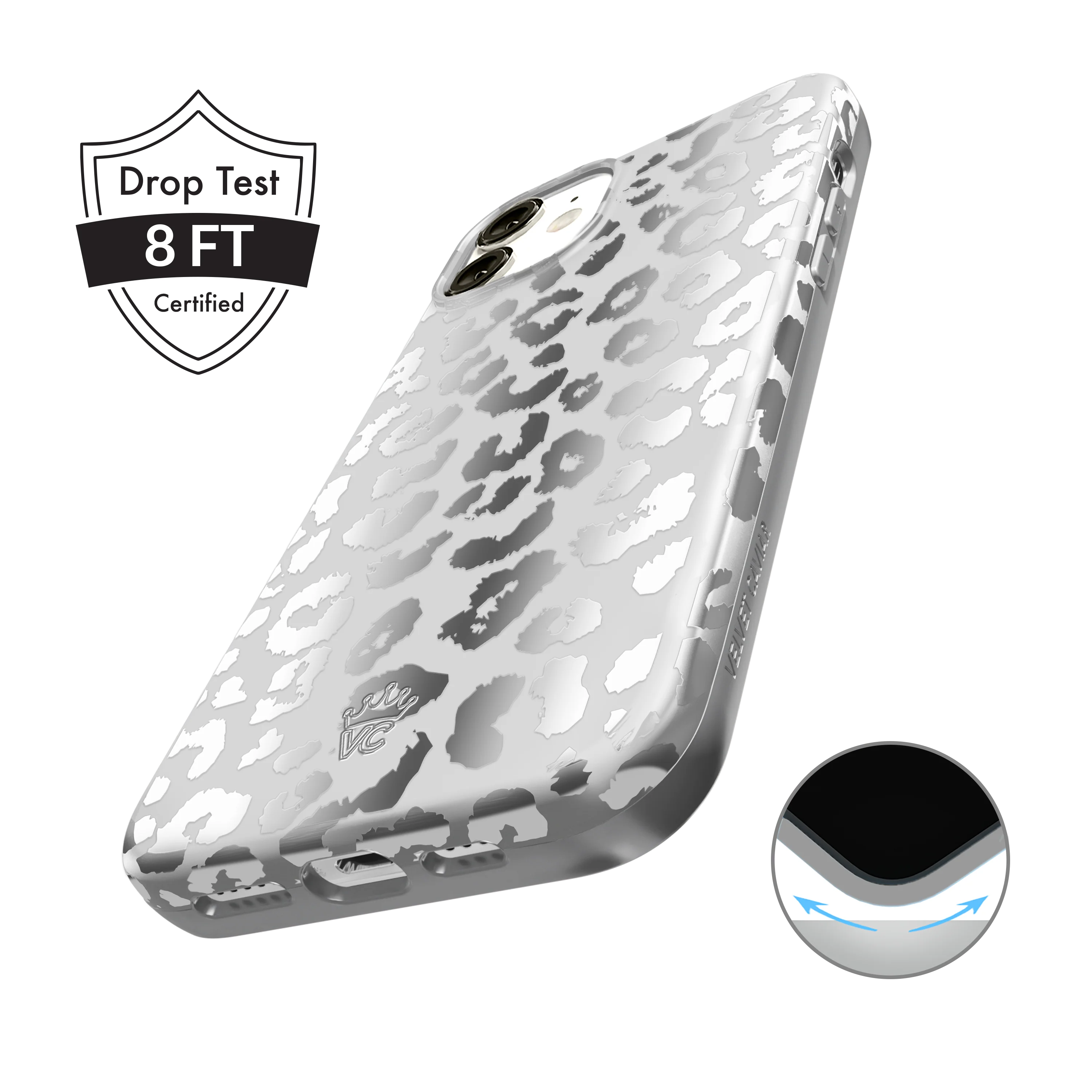 Chrome Leopard iPhone Case - Image 89