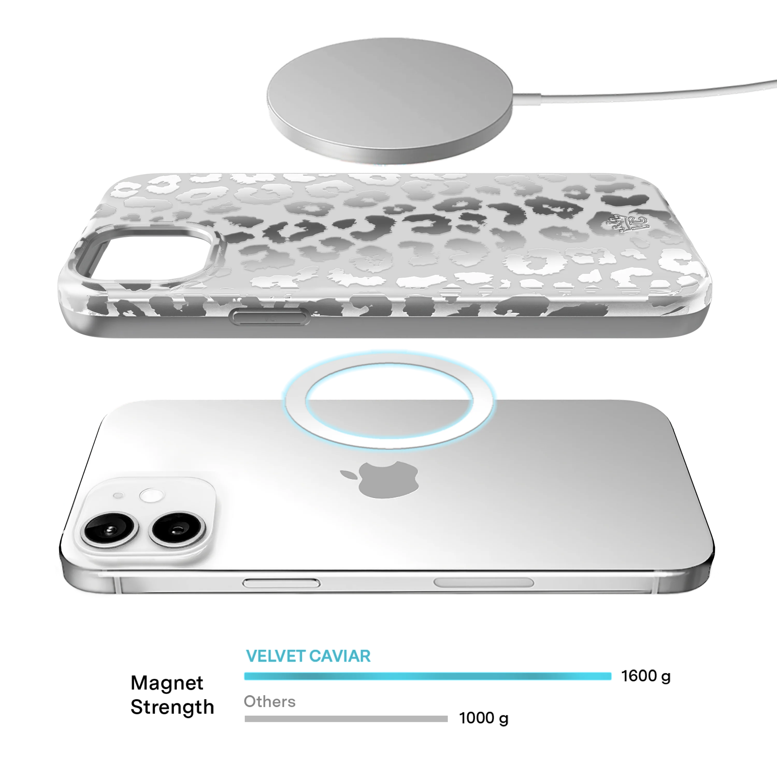 Chrome Leopard iPhone Case - Image 94