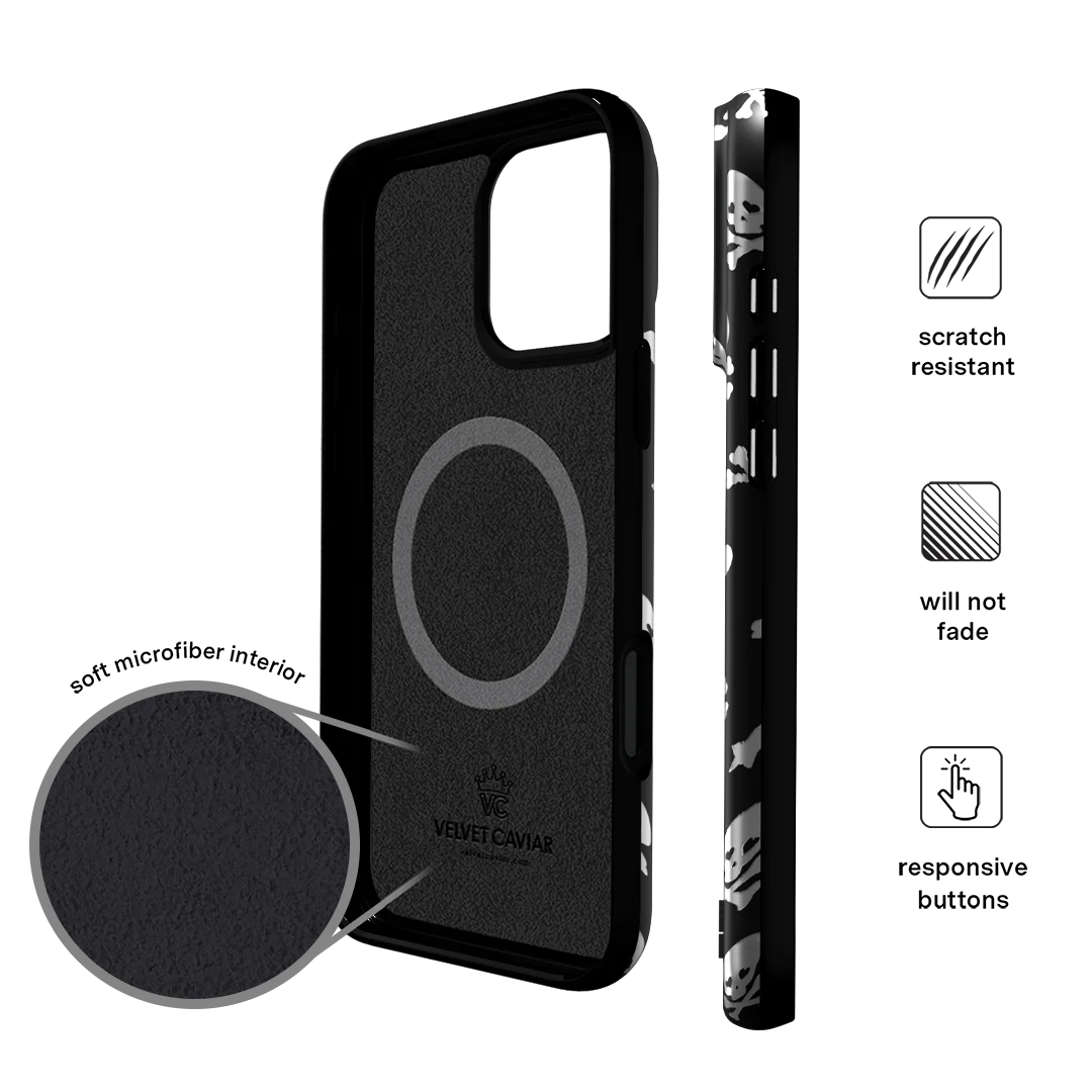 Chrome Skulls iPhone Case - Image 90