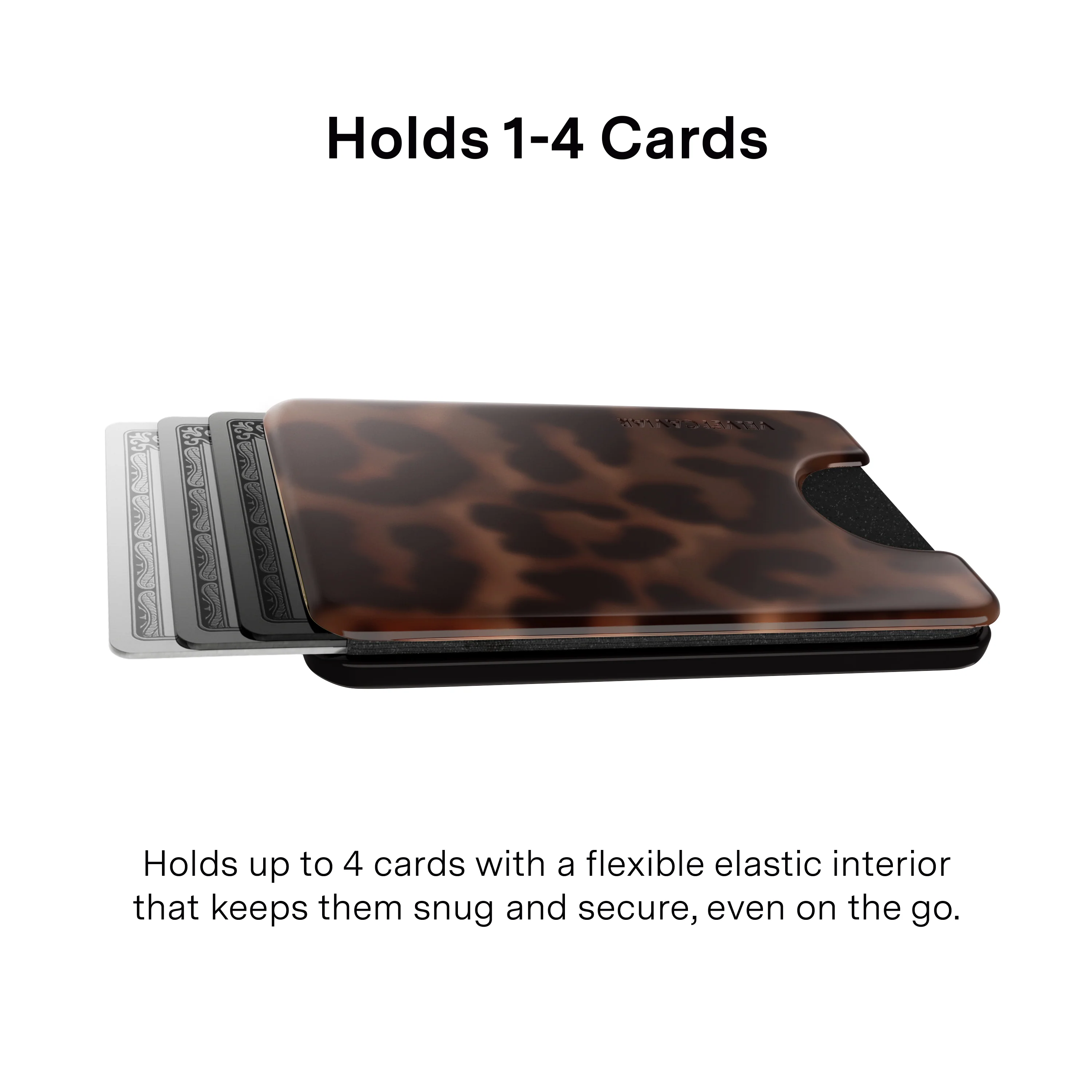 It Girl Leopard MagSafe Wallet - Image 3