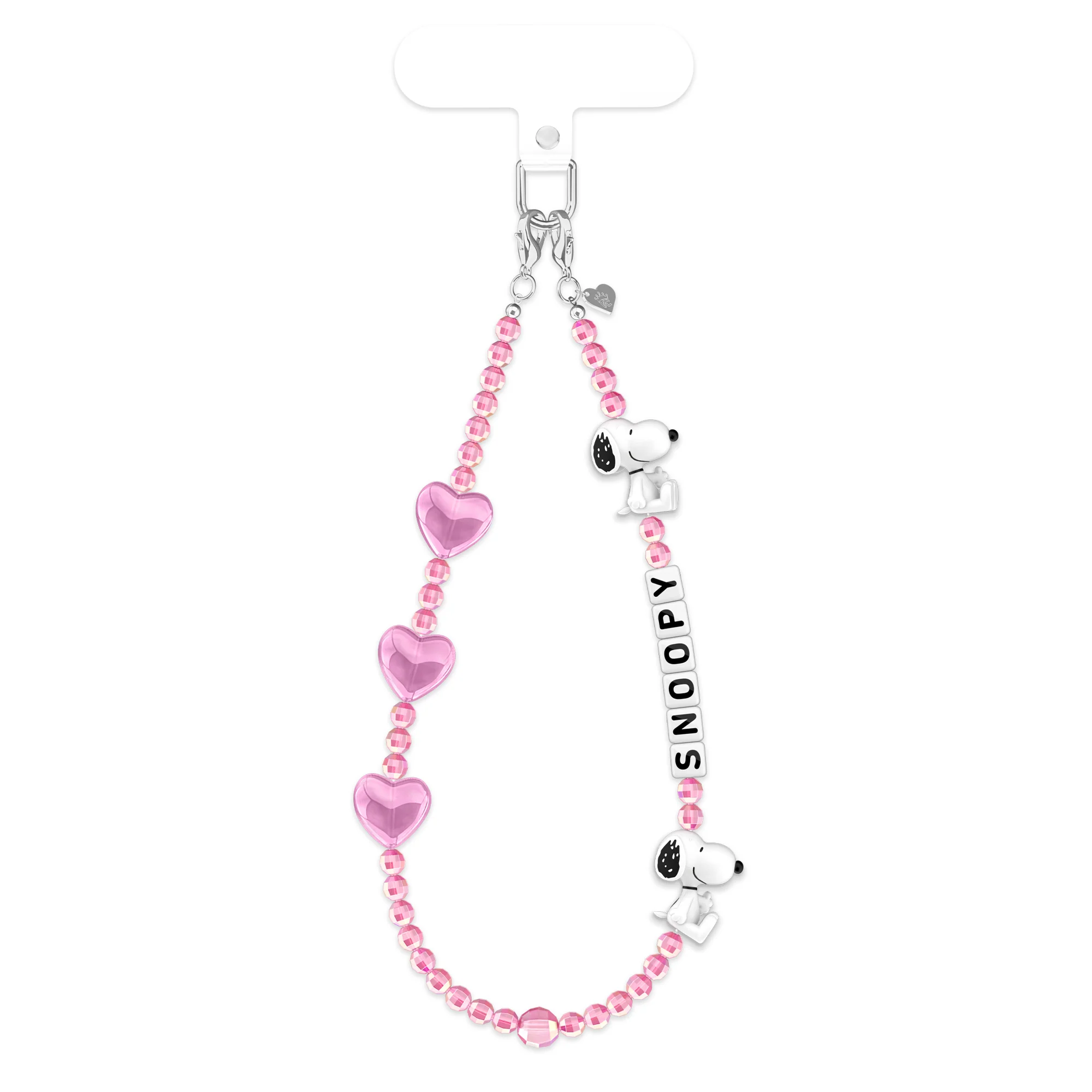 Snoopy Be Mine Phone Charm