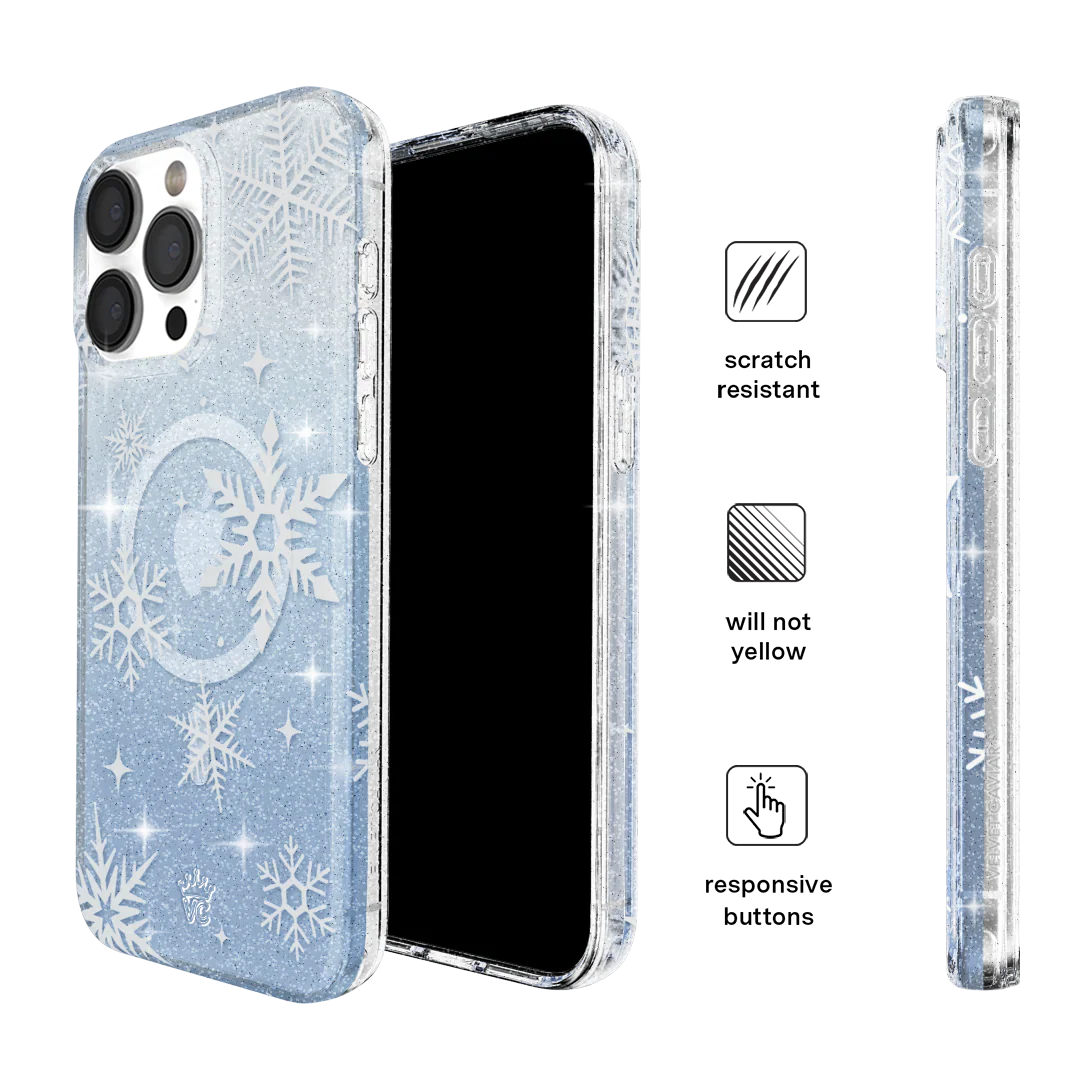 Snow Angel Glitter iPhone Case - Image 104