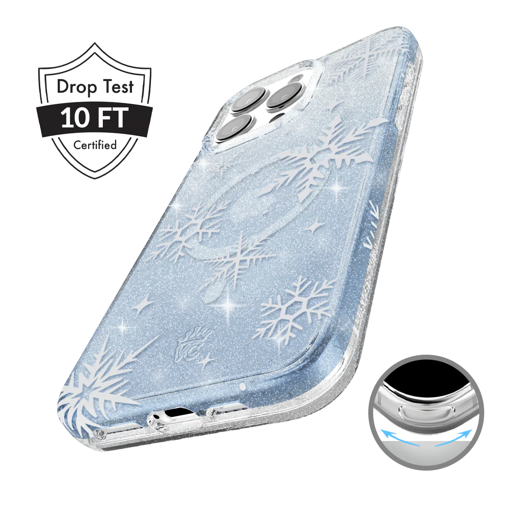 Snow Angel Glitter iPhone Case - Image 79
