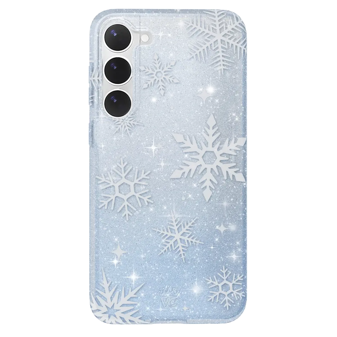 Snow Angel Glitter Samsung Case - Image 36