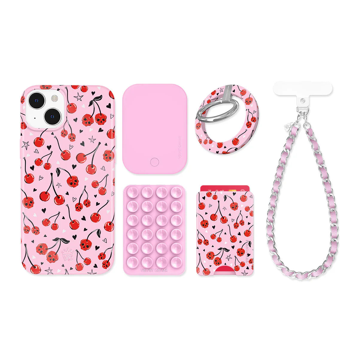 Sour Cherry Skulls iPhone Bundle Set - Image 13