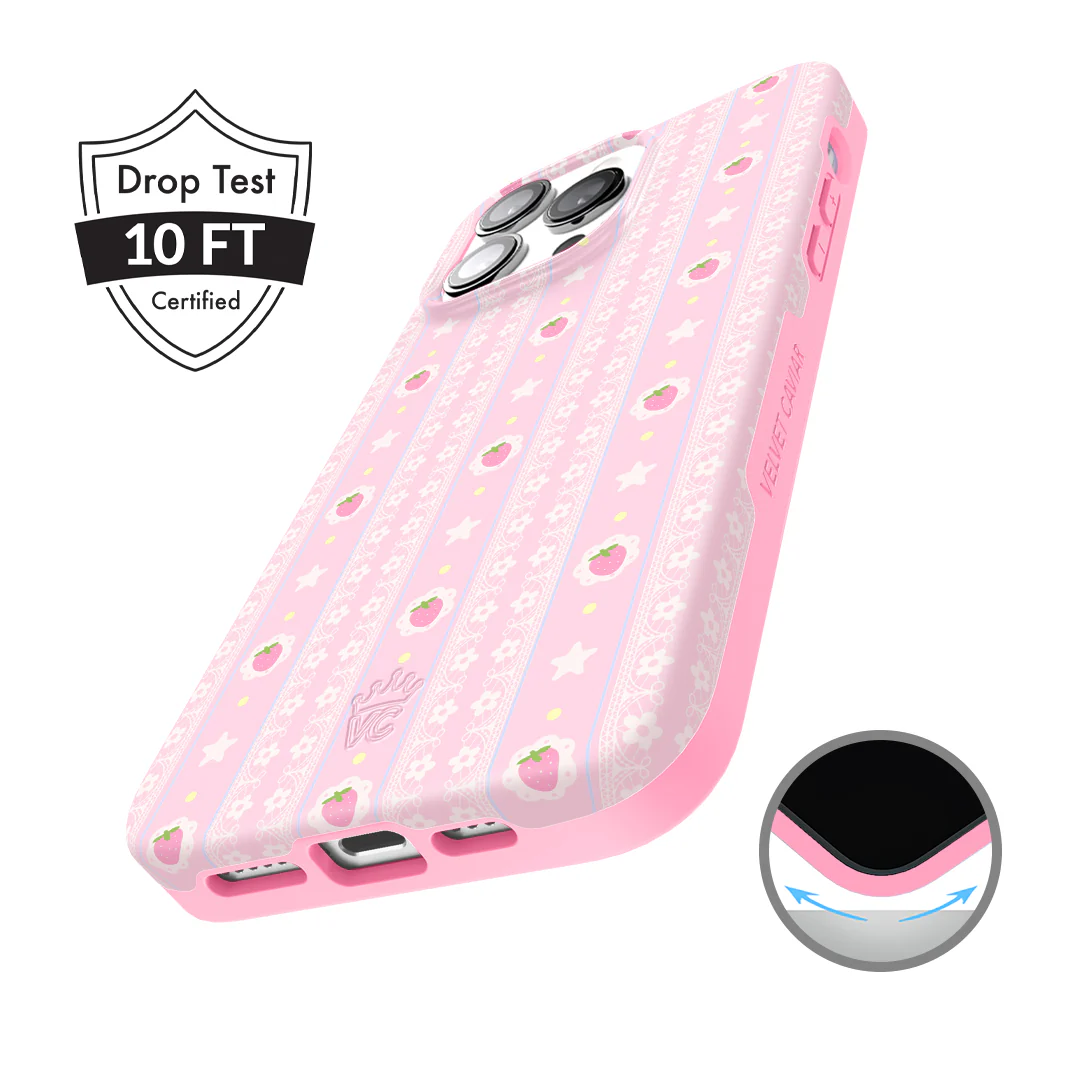 Strawberry Macaron iPhone Case - Image 54