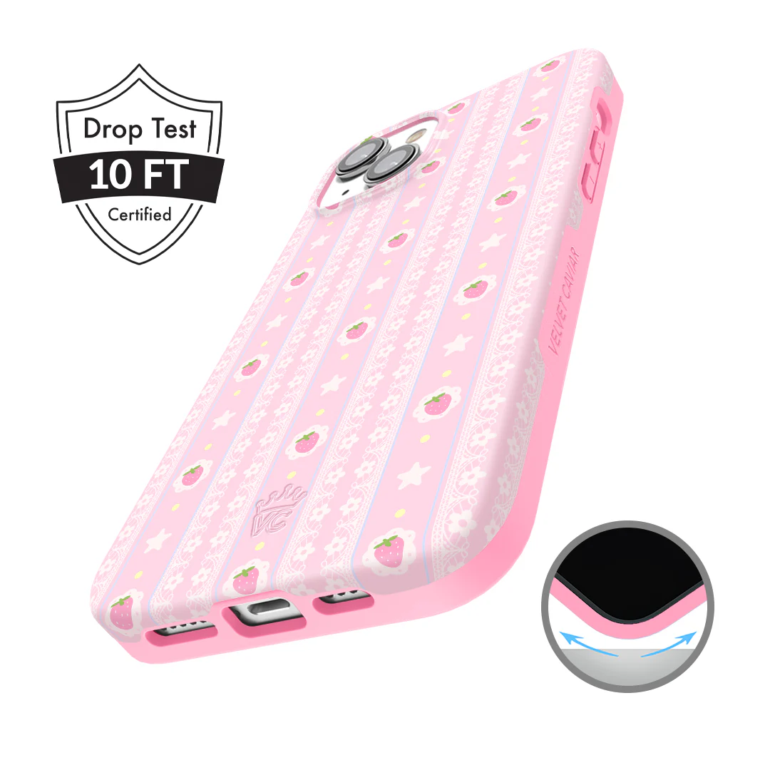 Strawberry Macaron iPhone Case - Image 59
