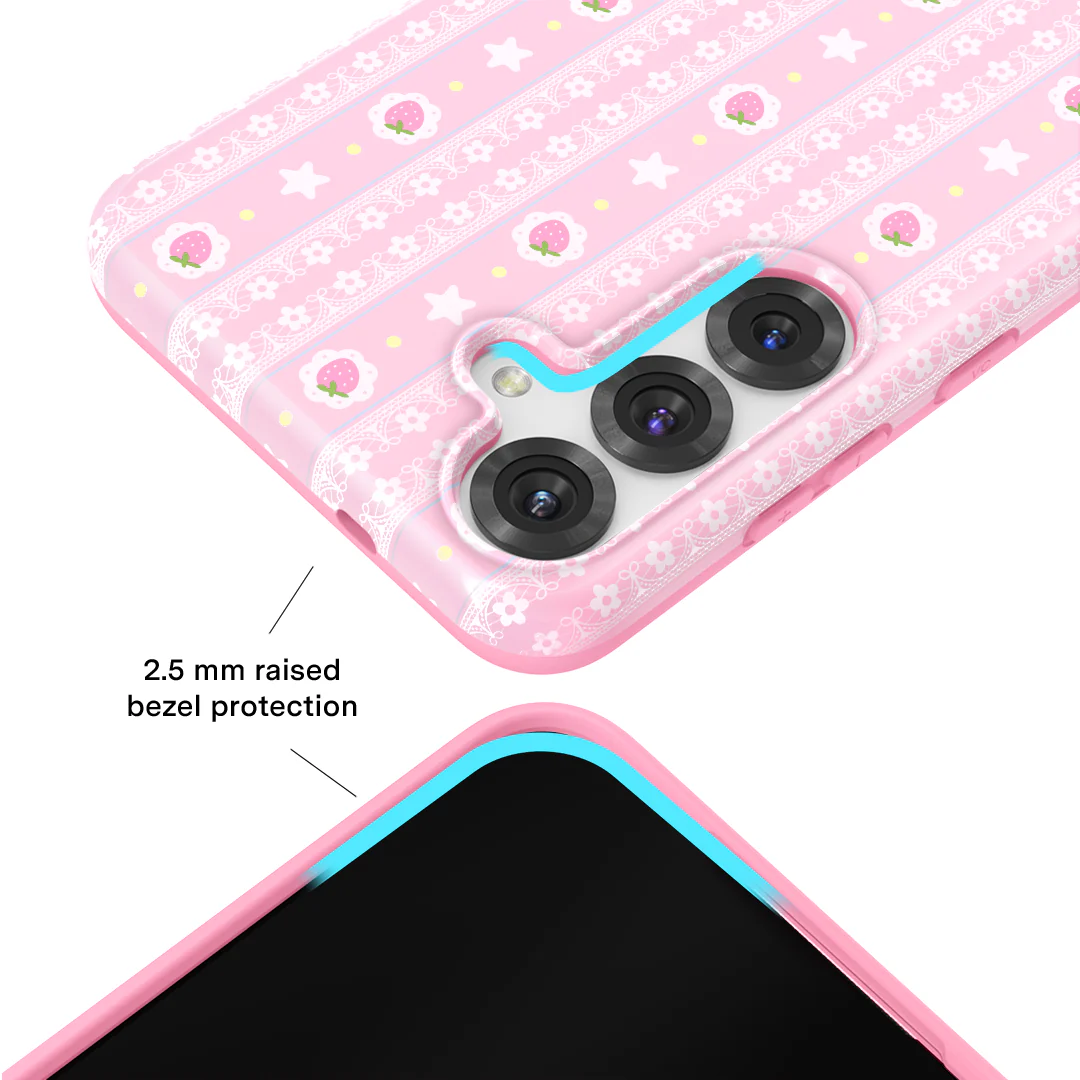 Strawberry Macaron Samsung Case - Image 2