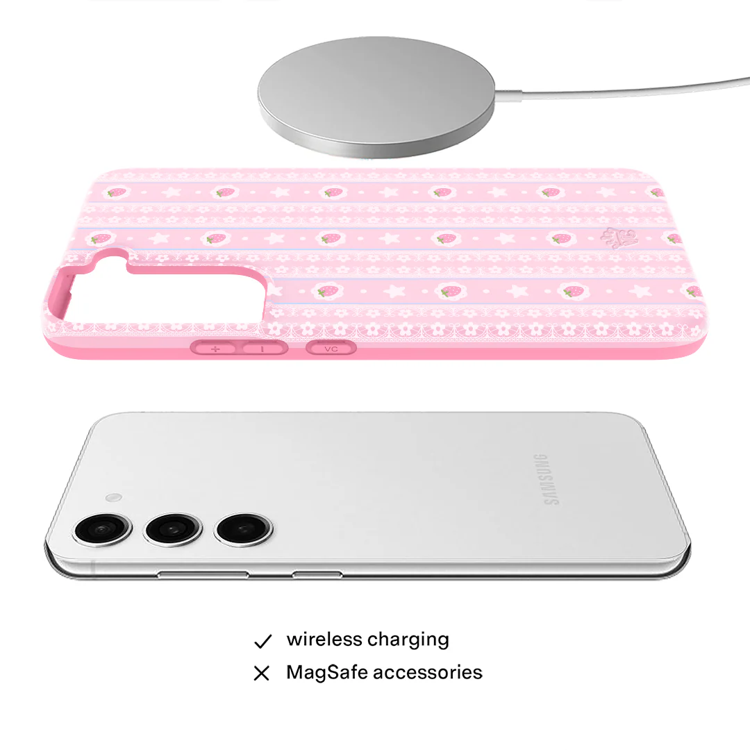 Strawberry Macaron Samsung Case - Image 53
