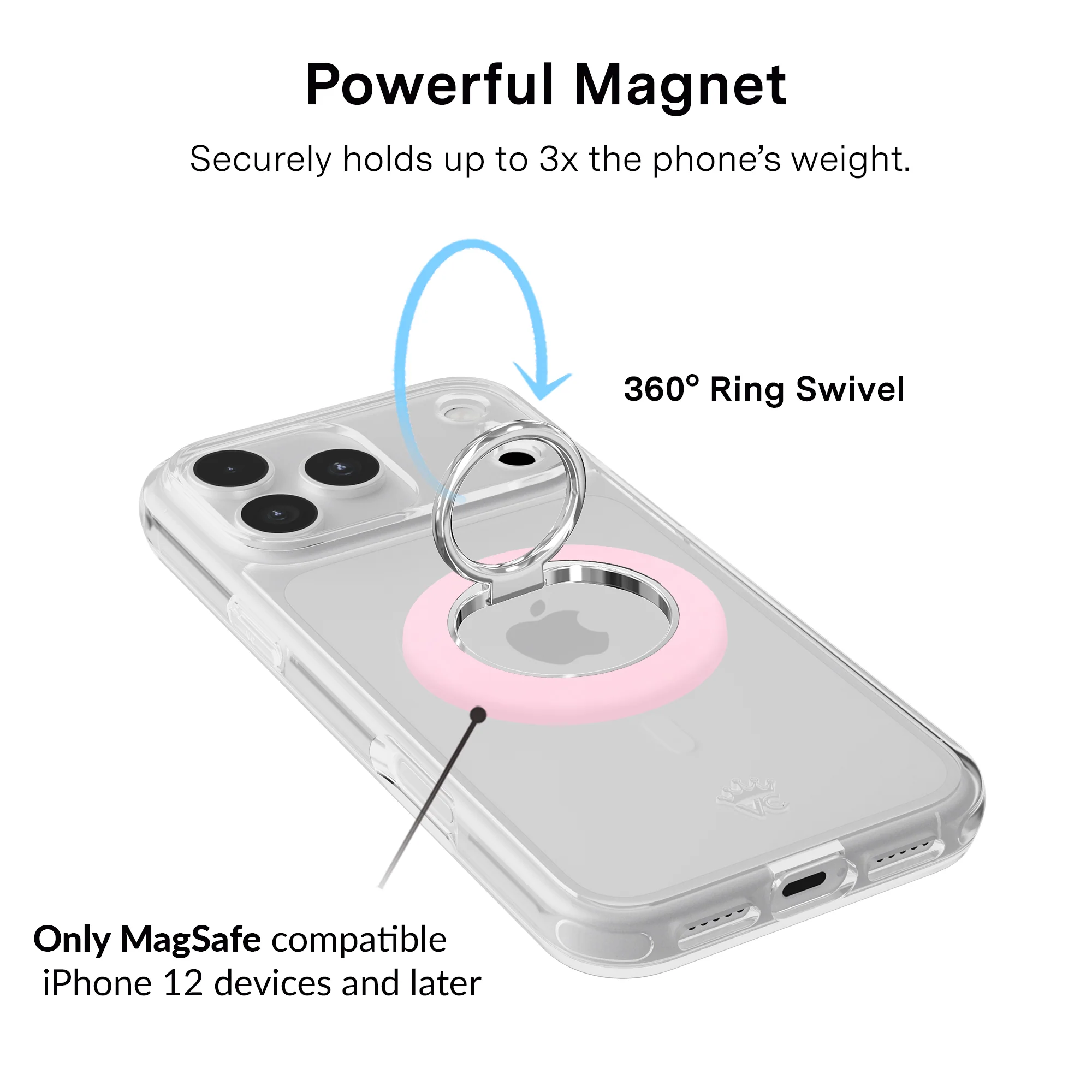 Strawberry Milk MagSafe Grip Ring - Image 2