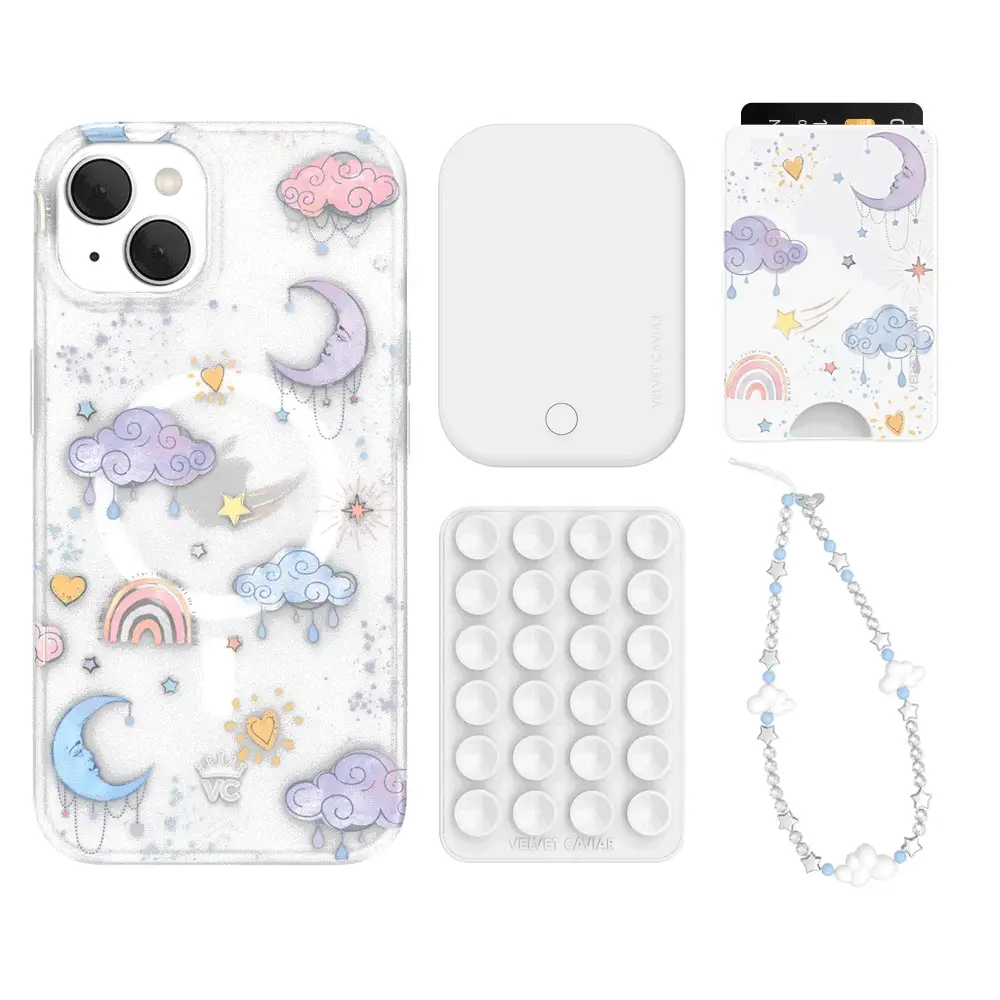 Sweet Dreams Frosted iPhone Bundle Set - Wallet - Image 13