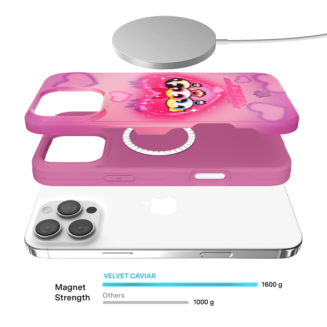 The Powerpuff Girls Airbrush Hearts iPhone Case - Image 11