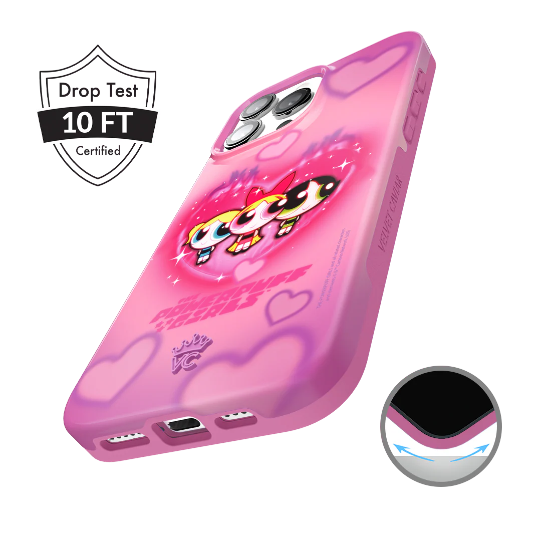 The Powerpuff Girls Airbrush Hearts iPhone Case - Image 19