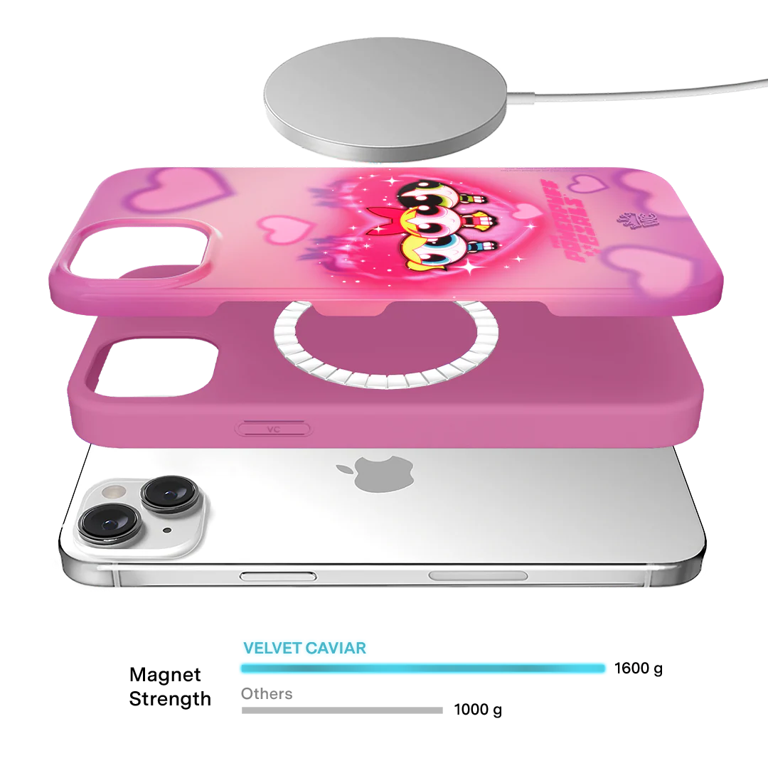 The Powerpuff Girls Airbrush Hearts iPhone Case - Image 32