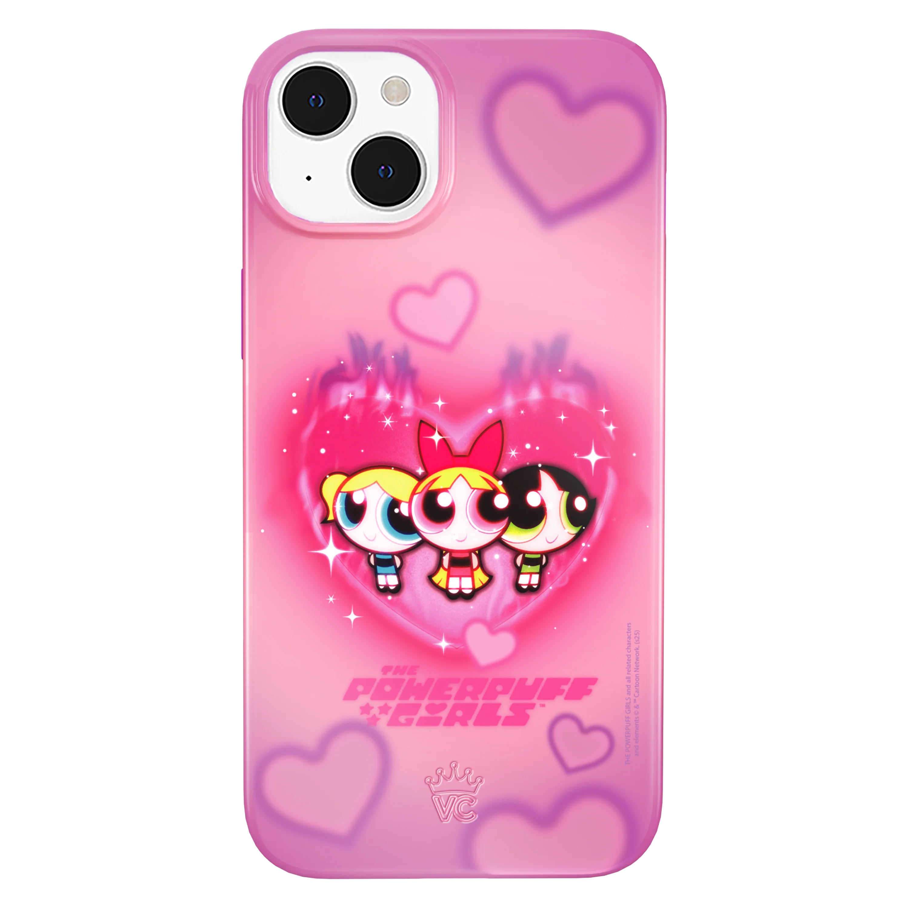 The Powerpuff Girls Airbrush Hearts iPhone Case - Image 78