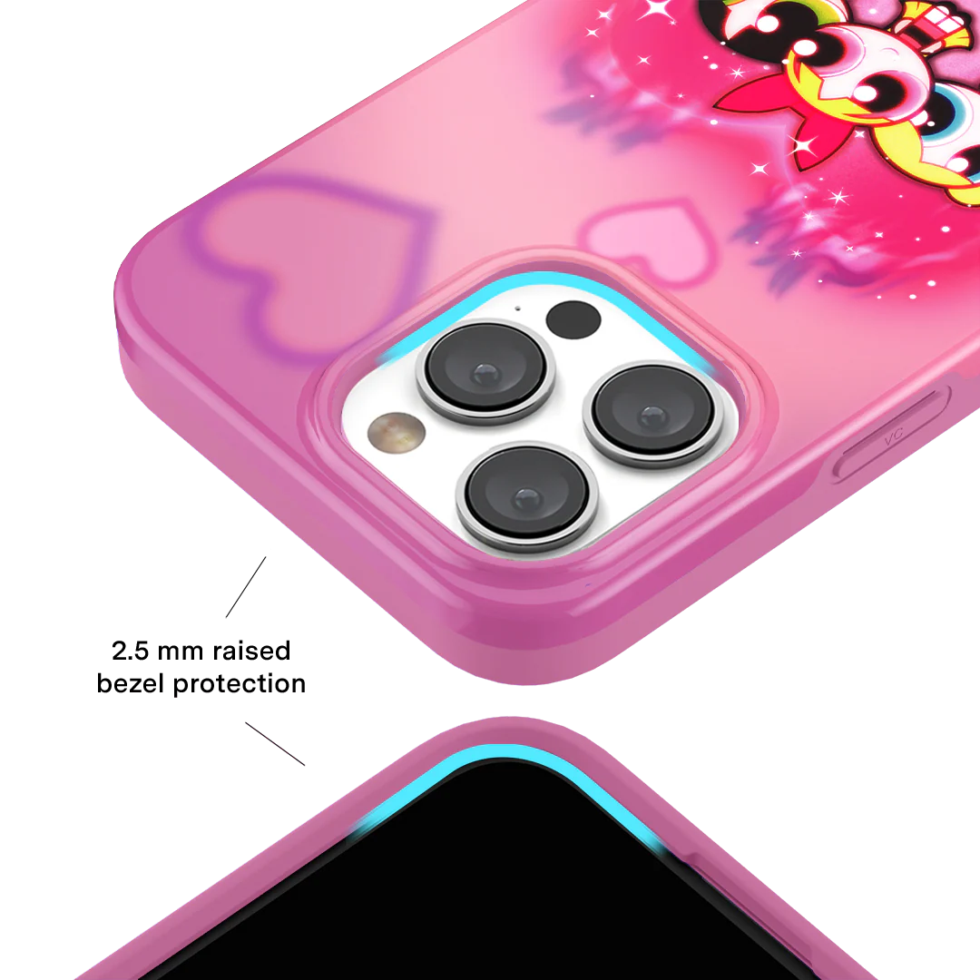 The Powerpuff Girls Airbrush Hearts iPhone Case - Image 94