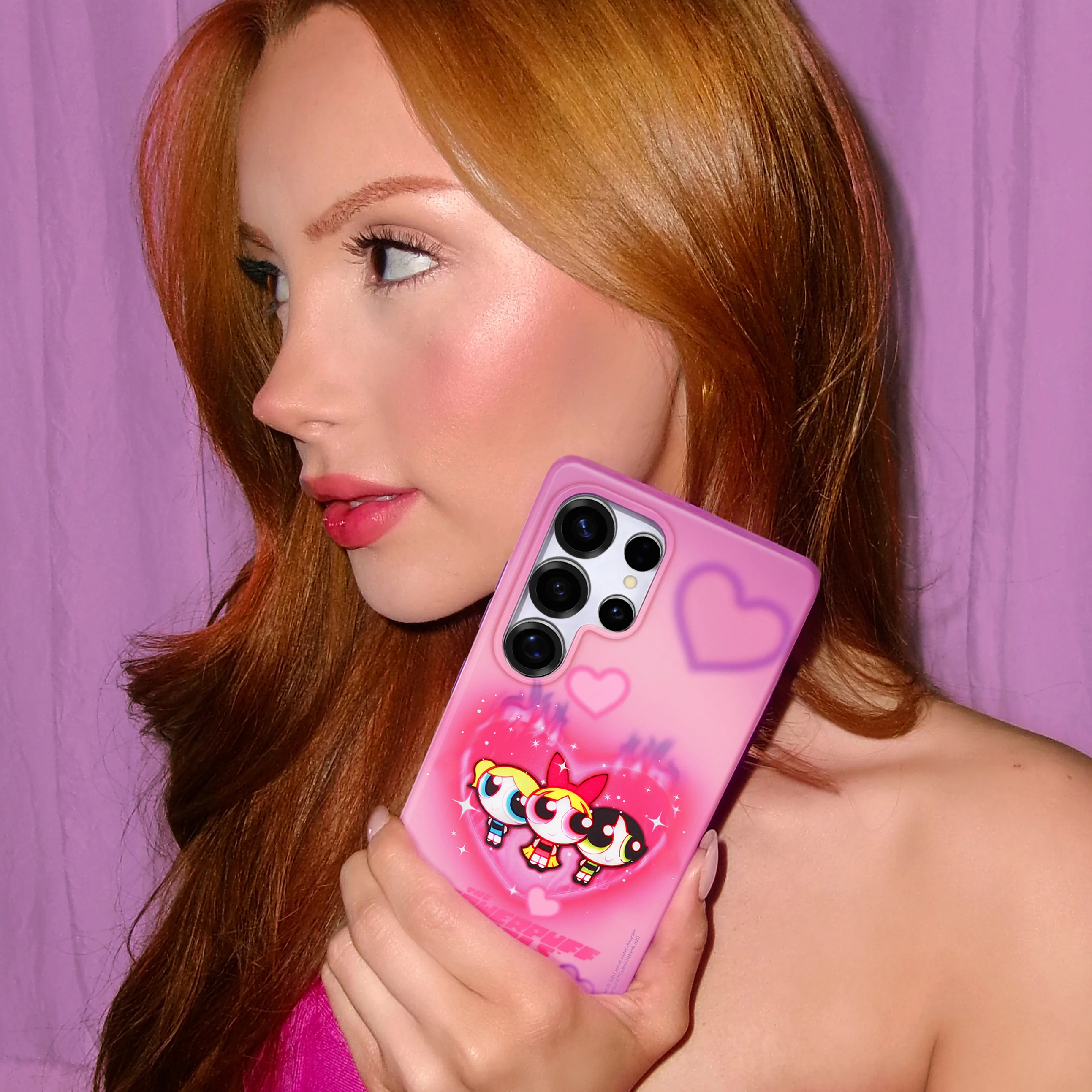 The Powerpuff Girls Airbrush Hearts Samsung Case - Image 16