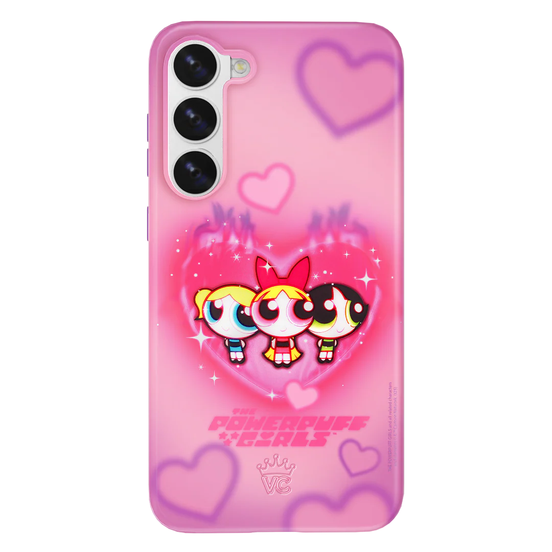 The Powerpuff Girls Airbrush Hearts Samsung Case - Image 43