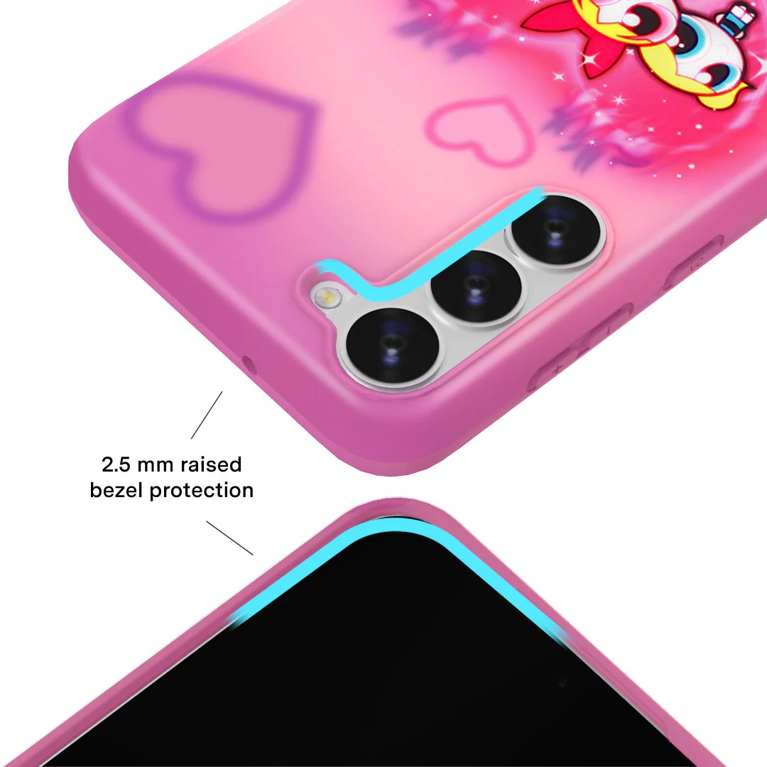 The Powerpuff Girls Airbrush Hearts Samsung Case - Image 45