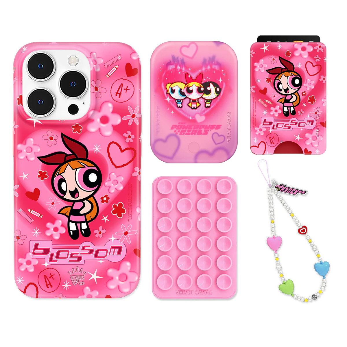 The Powerpuff Girls Blossom iPhone Bundle Set - Wallet - Image 13